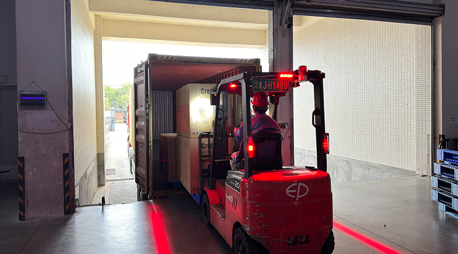 衣物烘干機出貨英國，開啟合作新篇