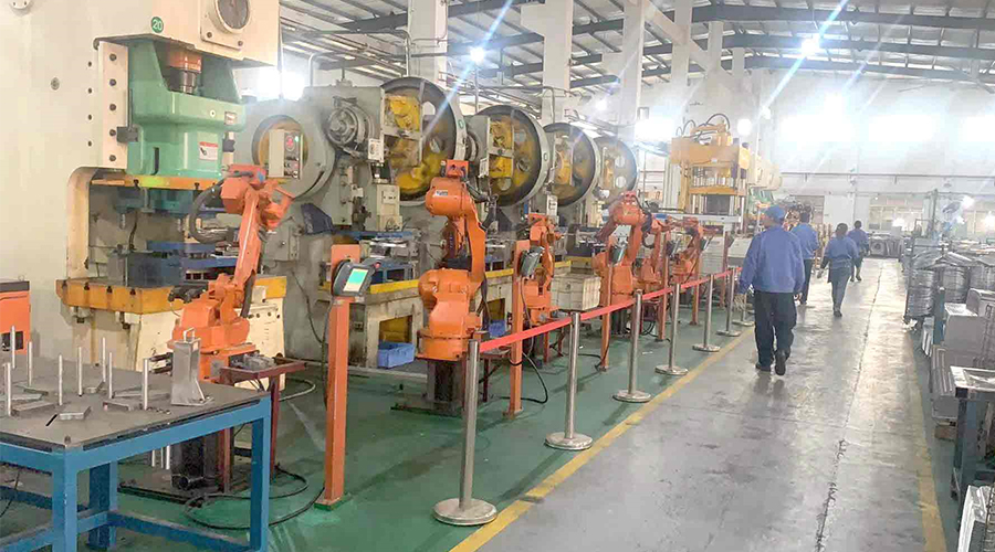 揭秘金環電器滾筒干衣機沖壓自動化生產是如何進行的？