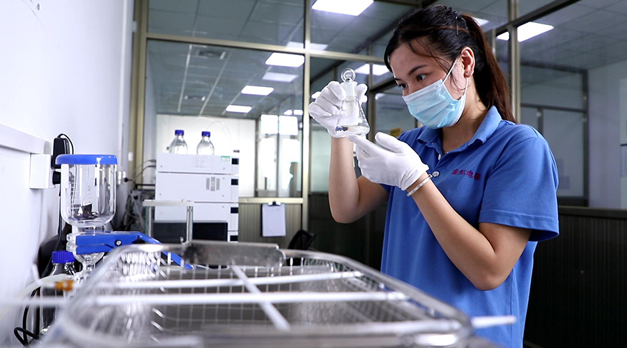 客戶考察金環電器，認可干衣機代工技術實力