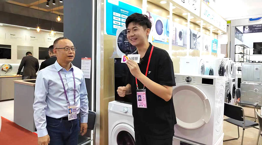 廣交會(huì)熱點(diǎn)！央視、新華網(wǎng)等媒體聚焦金環(huán)電器滾筒干衣機(jī)